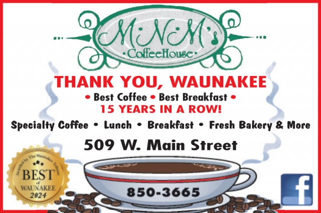 Best Coffee, M-N-M's Coffeehouse, Waunakee, WI