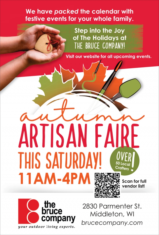 Artisan Faire, The Bruce Company of Wisconsin, Inc, Middleton, WI