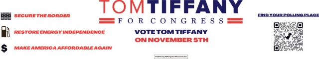 Tom Tiffany for Crongress, Tom Tiffany