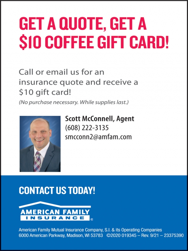 Insurance Agent, Scott McConnell - American Family Insurance