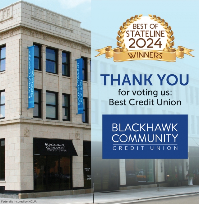 Best Credit Union, Blackhawk Community Credit Union, Stoughton, WI