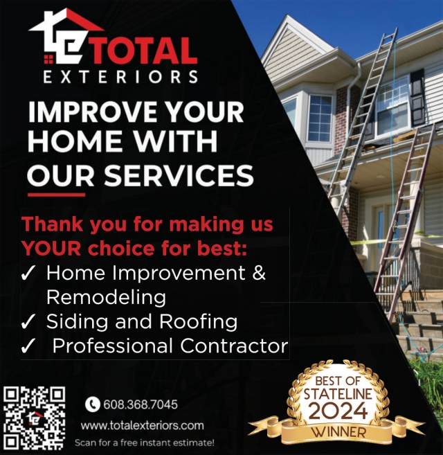 Improve Your Home with Our Services, Total Exteriors, Beloit, WI