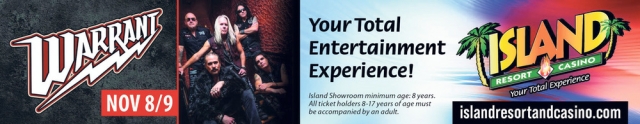 Your Total Entertainment Experience!, Island Resort & Casino, Harris, MI