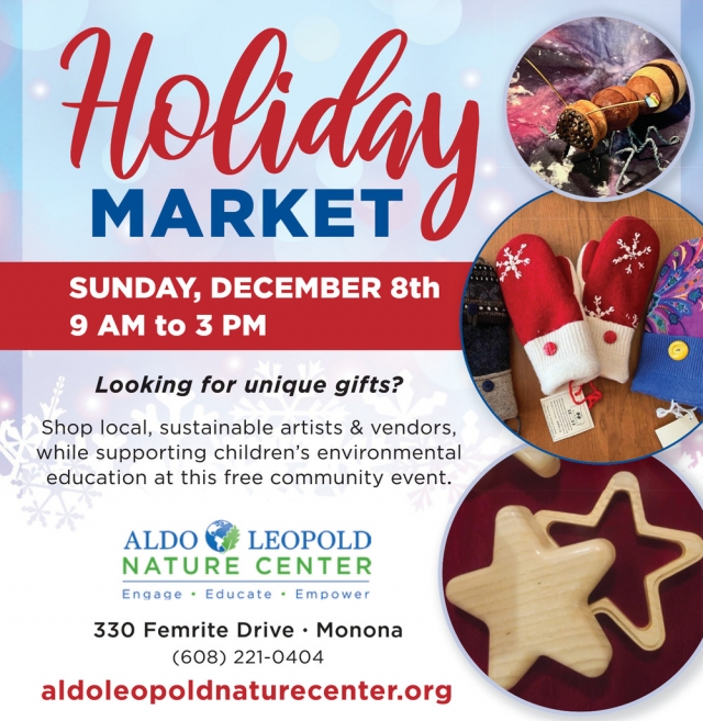 Holiday Market, Aldo Leopold Nature Center, Monona, WI