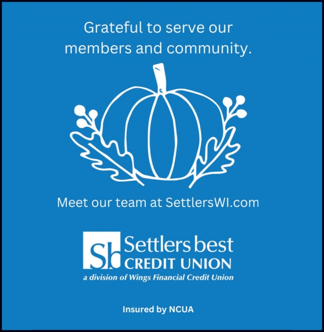 Grateful to Serve Our Members and Community, Settlers Best Credit Union