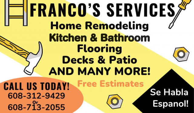 Home Remodeling, Franco's Services