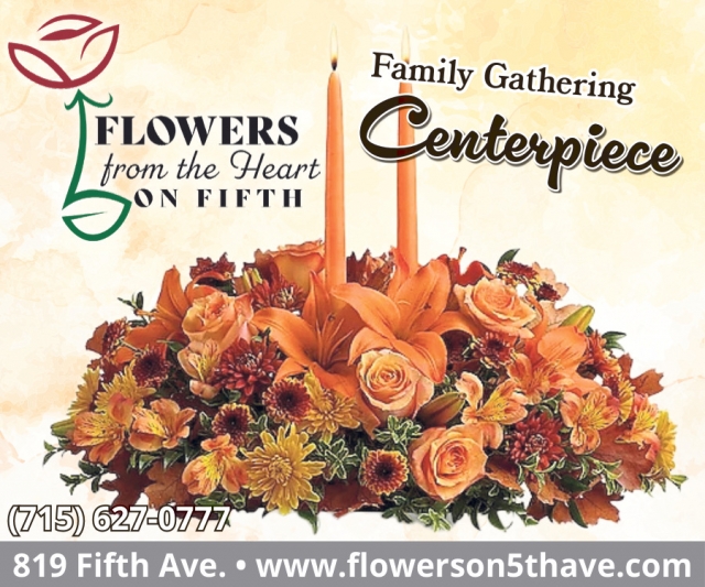 Family Gathering, Flowers From the Heart of Fifth, Antigo, WI