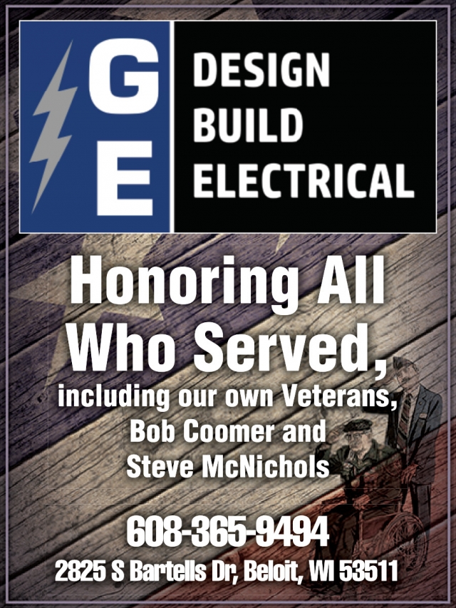 Design Build Electrical, Guenther Electric LLC, Beloit, WI