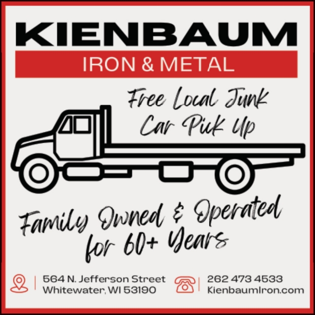 Free Local Junk Car Pick Up, Kienbaum Iron & Metal Inc., Whitewater, WI