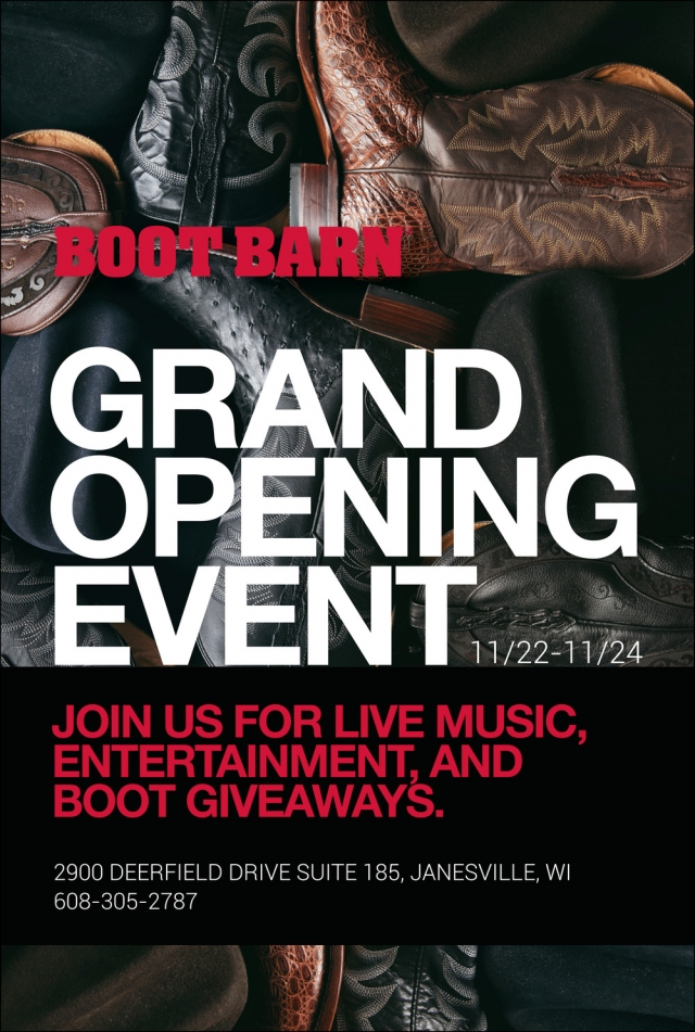 Grand Opening Event, Boot Barn