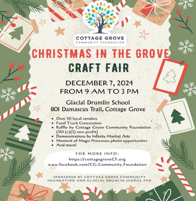 Craft Fair, Christmas in The Grove Craft Fair (December 7, 2024)