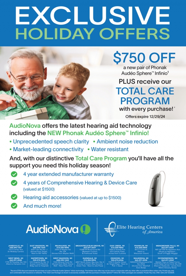 Total Care Program, Elite Hearing Centers of America, Waukesha, WI