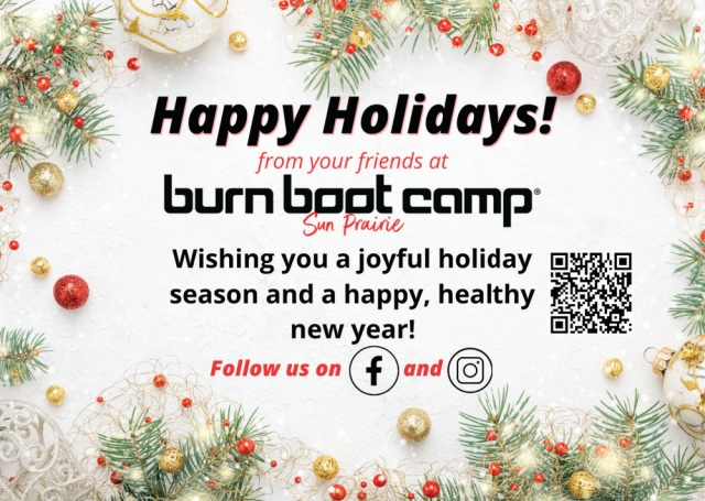 Happy Holidays!, Burn Boot Camp , Sun Prairie, WI