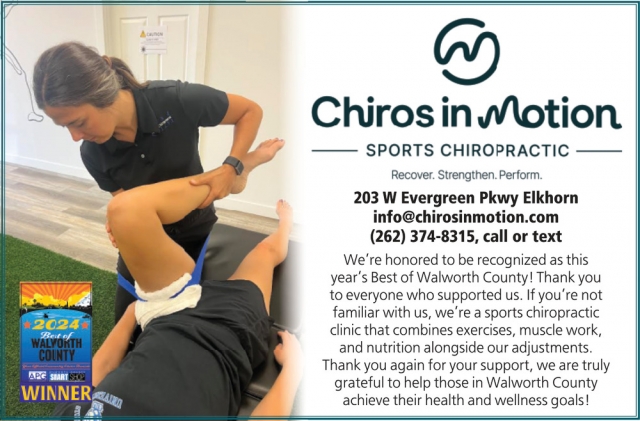 Sports Chiropractic, Chiro's In Motion