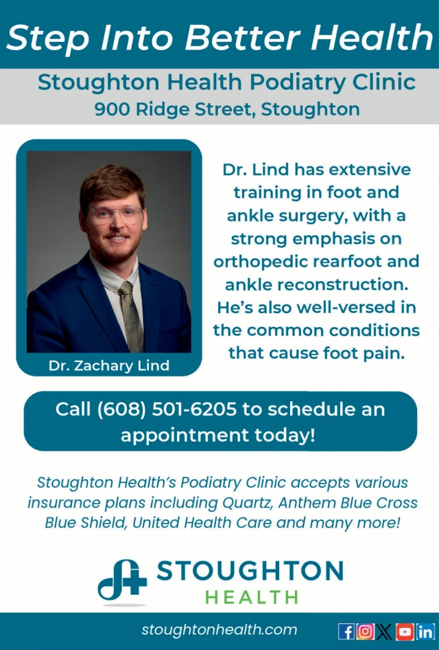 Step Into Better Health, Stoughton Health, Stoughton, WI