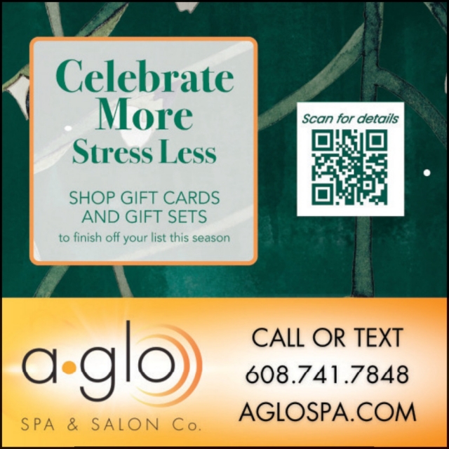 Celebrate More Stress Less, A Glo Spa & Salon, Janesville, WI