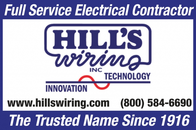 Full Service Electrical Contractor, Hill's Wiring, Inc., Baraboo, WI