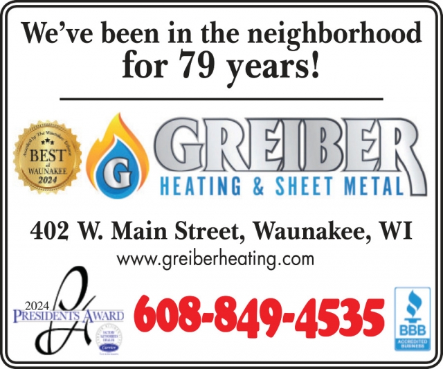 Furnace Tune Up, Greiber Heating & Sheet Metal, Inc., Waunakee, WI