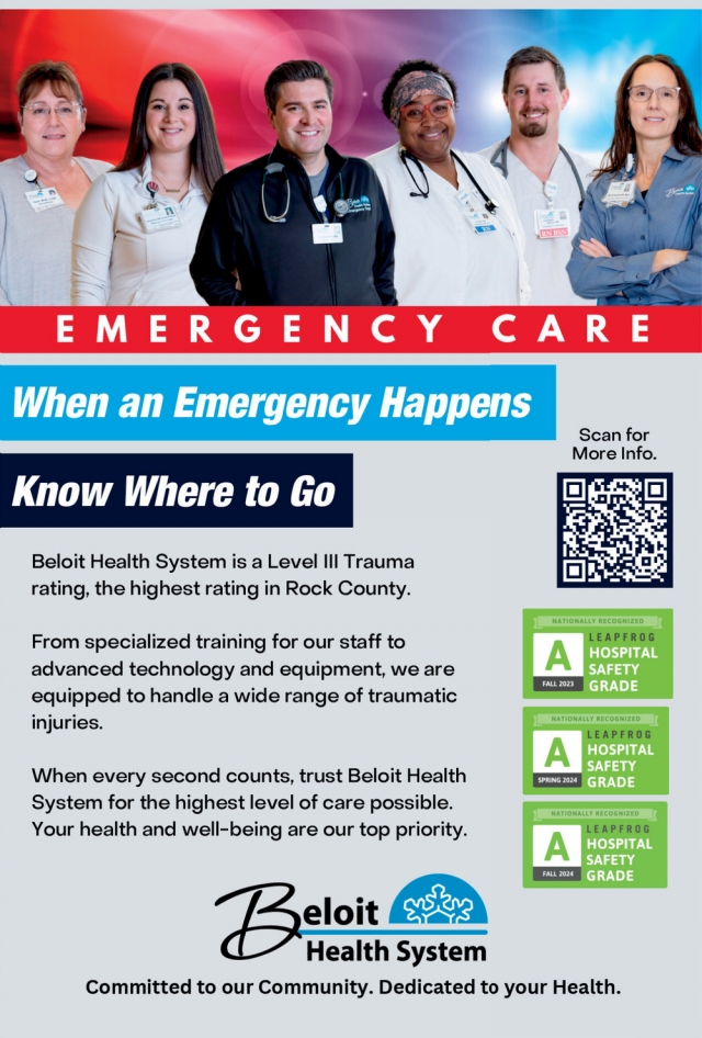 Emergency Care, Beloit Health System