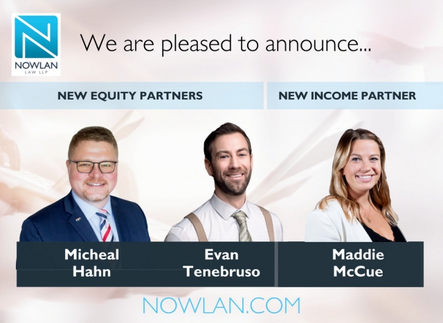 New Equity Partners, Nowlan Law LLP, Janesville, WI