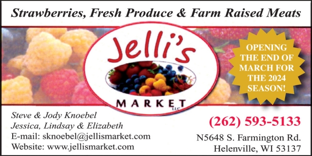 Fresh Produce, Jellis Market, Helenville, WI