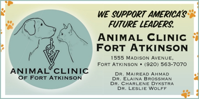 We Support America's Future Leaders, Animal Clinic of Fort Atkinson, Fort Atkinson, WI