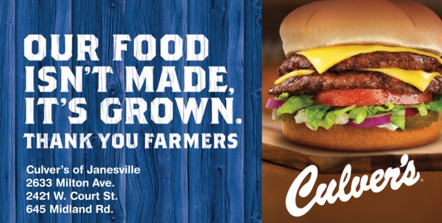 Thank You Farmers, Culver's of Janesville, Janesville, WI