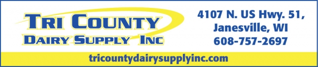 Dairy Supply, Tri-County Dairy Supply, Inc., Janesville, WI