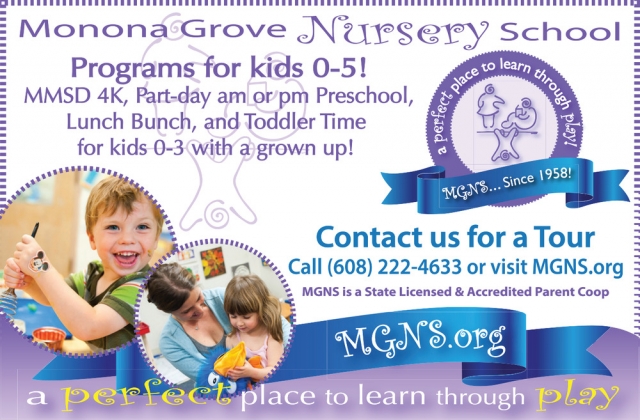 Programs for Kids 0-5!, Monona Grove Nursery School, Madison, WI