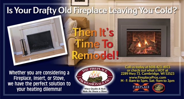 Is Your Drafty Old Fireplace Leaving You Cold?, The Fireplace Professionals, Inc