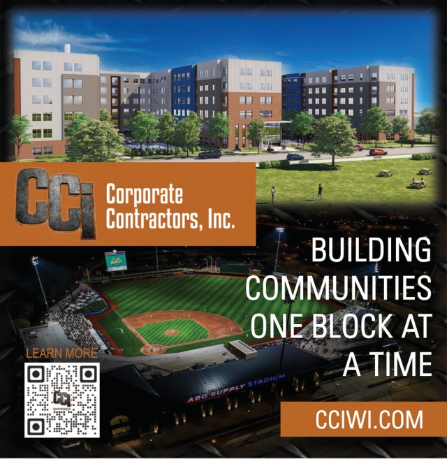 Building Communities One Block at A Time, Corporate Contractors, Inc, Beloit, WI