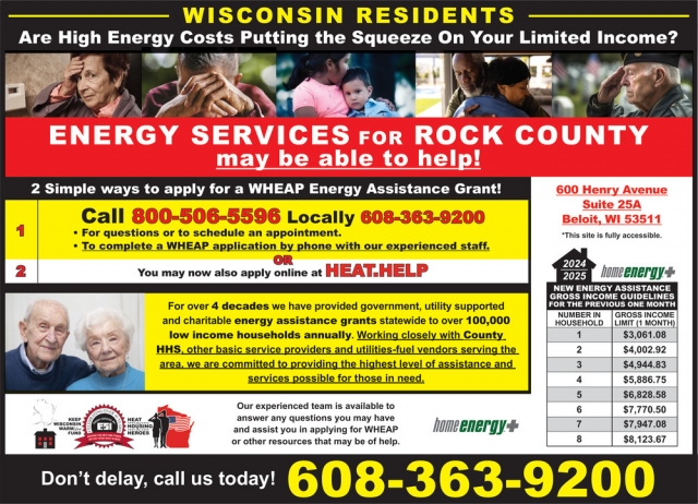 2 Simple Ways to Apply for a WHEAP Energy Assistance Grant!, Energy Services, Inc., Fort Atkinson, WI