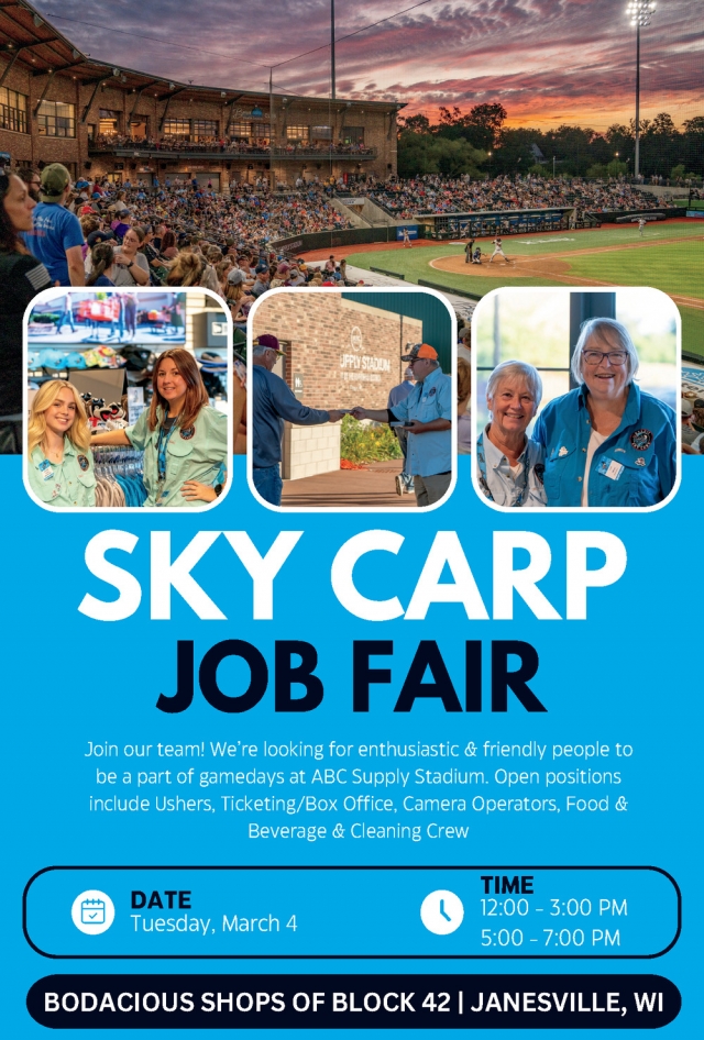 Job Fair, Sky Carp Job Fair (March 4, 2025)