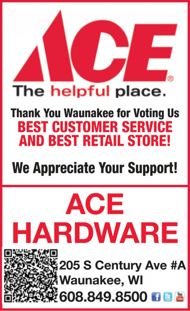 Hardware Store, Waunakee Ace Hardware, Waunakee, WI