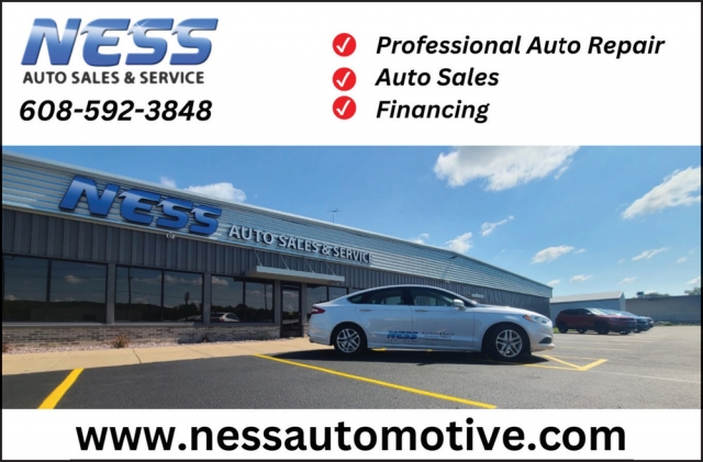 Professional Auto Repair, Ness Auto Sales & Service, Lodi, WI