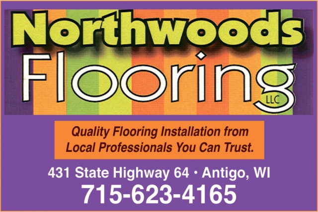 Quality Flooring Installation, Northwoods Flooring, Antigo, WI