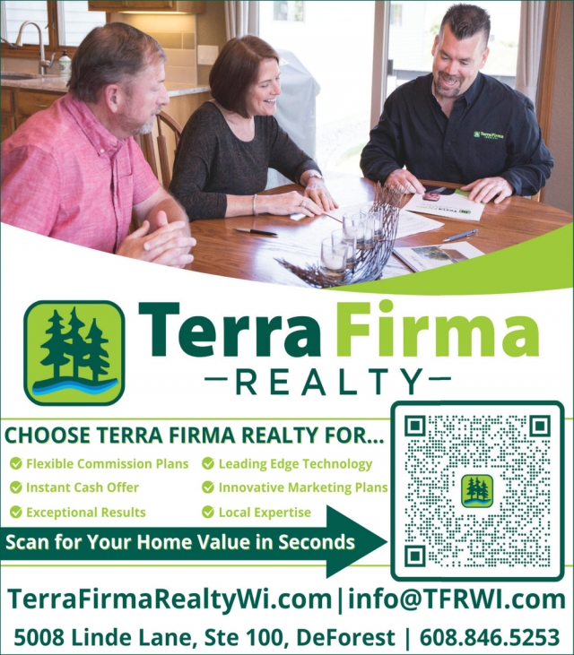Realtors, Terra Firma Realty, Inc., Deforest, WI