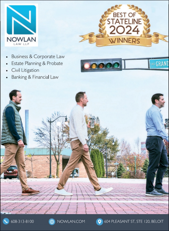 Estate Planning & Probate, Nowlan Law LLP, Janesville, WI