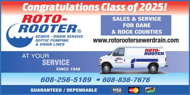 Sewer-Drain Service, Roto-Rooter - Mcfarland