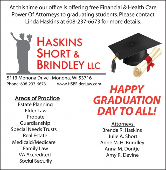 Estate Planning / Elder Law, Haskins Short & Brindley, LLC, Madison, WI
