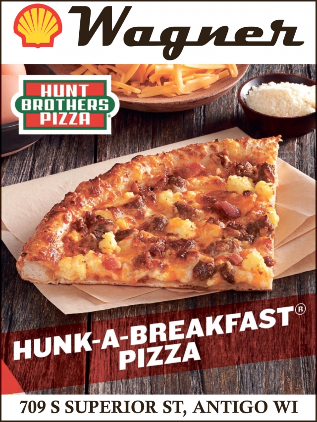 Now Serving! Hunt Brothers Pizza, Shell Wagner - Antigo