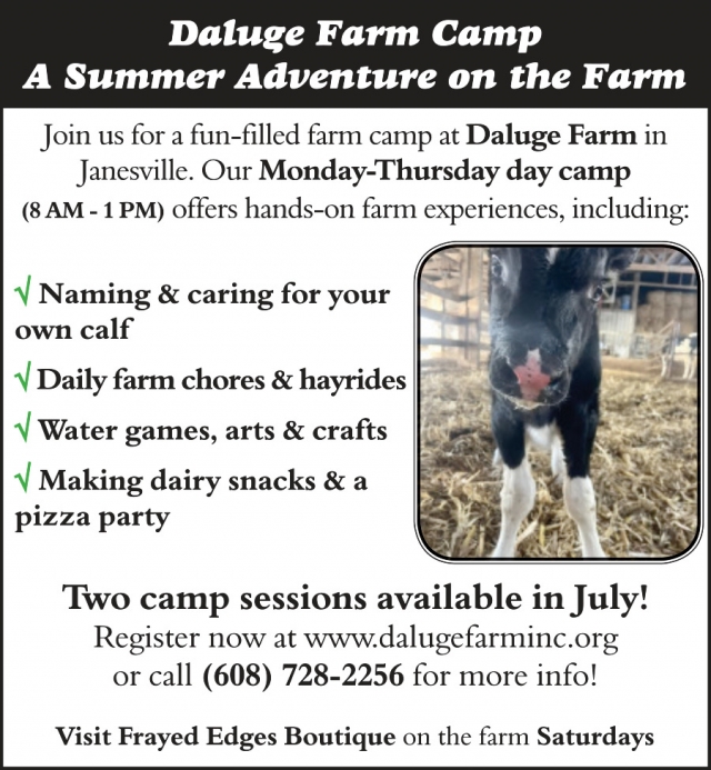 A Summer Adventure on The Farm, Daluge Farm