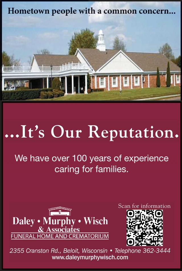 Funeral Home, Daley Murphy Wisch & Associates, Beloit, WI