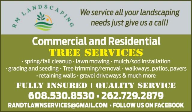 Commercial and Residential Tree Services, R&T Lawn Care