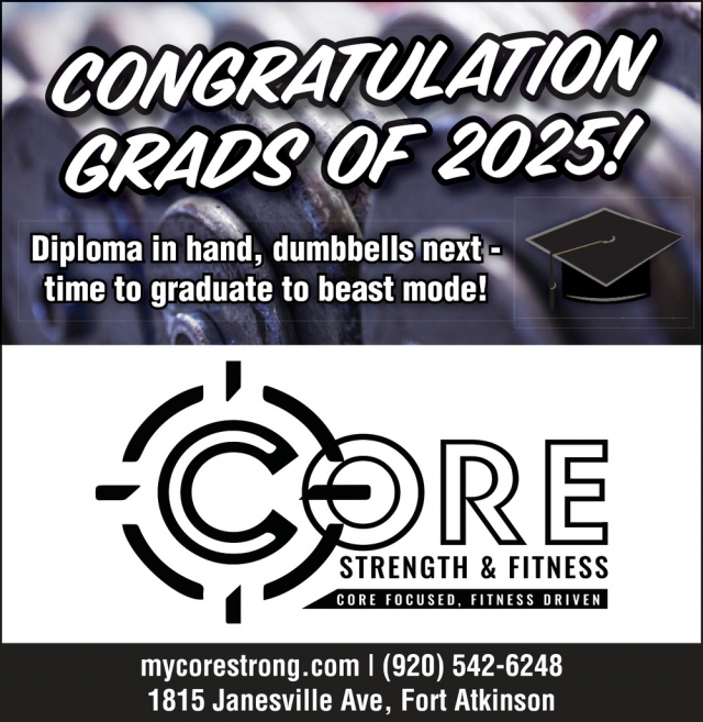 Core Focused, Fitness Driven, Core Strength & Fitness