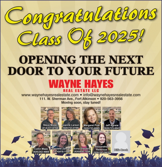 Realtors, Wayne Hayes Real Estate, LLC, Fort Atkinson, WI