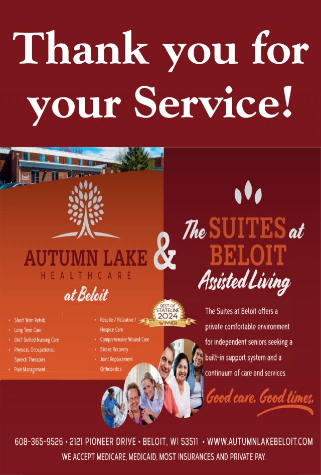 Bringing Hospitality to Healing, Autumn Lake Healthcare At Beloit, Beloit, WI