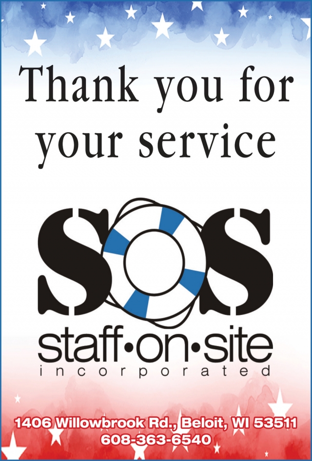 Staffing Services, Staff On Site, Inc, Beloit, WI