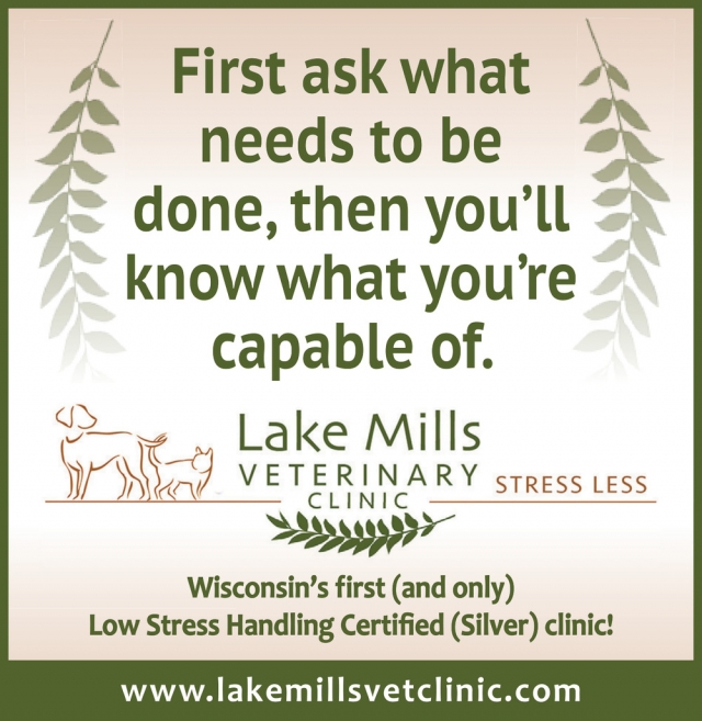 Pet of The Week, Lake Mills Veterinary Clinic, Lake Mills, WI