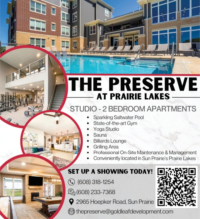 2 Bedroom Apartments, The Preserve at Prairie Lakes